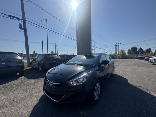 2016 HYUNDAI ELANTRA GL AUTOMATIQUE A/C Black 2016 HYUNDAI ELANTRA GL AUTOMATIQUE A/C Black