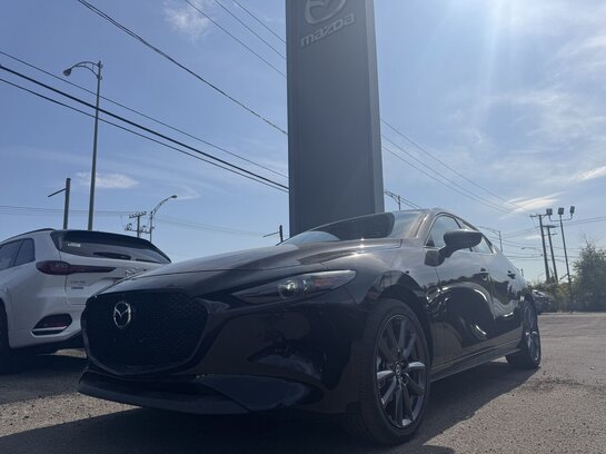 2025 MAZDA Mazda3 Sport GT Jet Black Mica