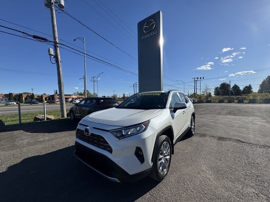 Toyota RAV4 Limited TI AWD AUTO CUIR TOIT OUVRANT 2021 Blanc