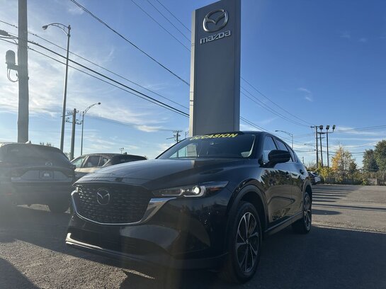 Mazda CX-5 GS AUTO AWD GR COMFORT TOIT MAGS ANDROID AUTO APPLE CARPLAY 2023 Noir Mazda CX-5 GS AUTO AWD GR COMFORT TOIT MAGS ANDROID AUTO APPLE CARPLAY 2023 Noir