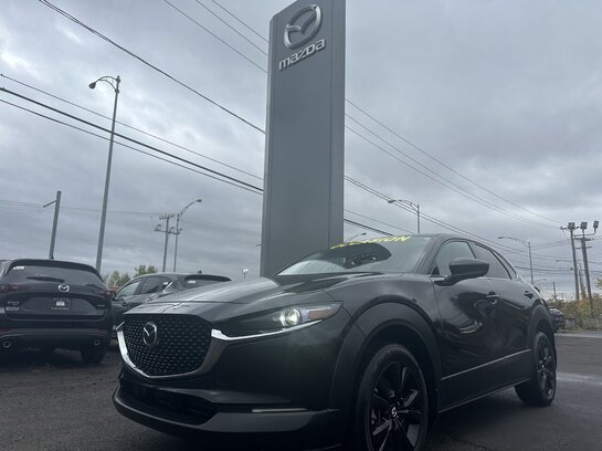 Mazda CX-30 GT AWD AUTO CUIR TOIT MAGS CAM DE RECUL 2023 Noir Mazda CX-30 GT AWD AUTO CUIR TOIT MAGS CAM DE RECUL 2023 Noir