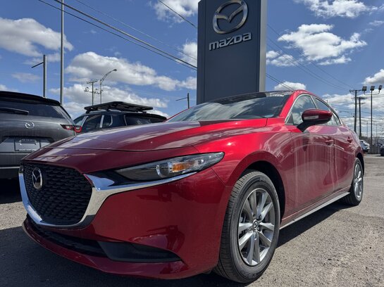 MAZDA Mazda3 GX TA BA 2025 Rouge vibrant cristal métallisé