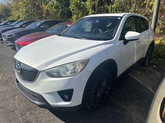 2013 Mazda CX-5 GT AWD AUTO CUIR TOIT MAGS CAM DE RECUL White