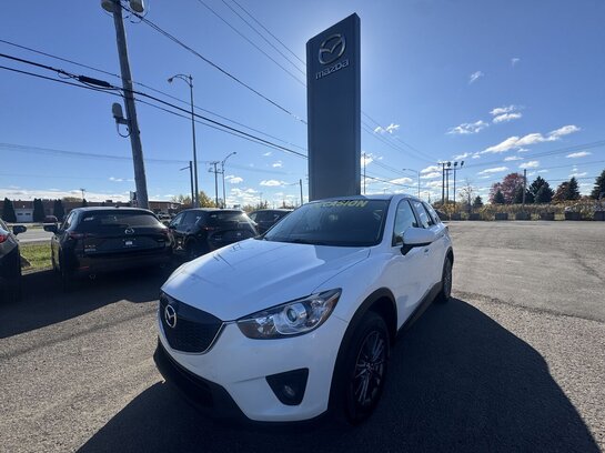 2013 Mazda CX-5 GT AWD AUTO CUIR TOIT MAGS CAM DE RECUL White 2013 Mazda CX-5 GT AWD AUTO CUIR TOIT MAGS CAM DE RECUL White