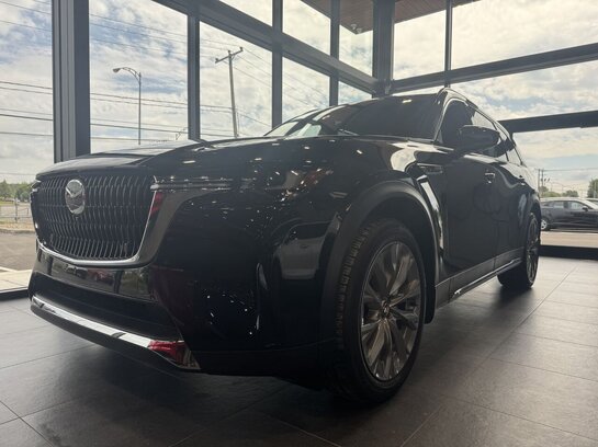 MAZDA CX-90 hybride léger GT-P TI 2025 Noir de jais mica