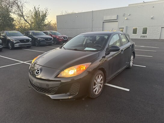 2012 MAZDA 3 GX HATCHBACK MANUELLE MAGS Black