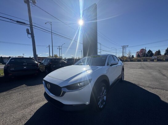 2021 Mazda CX-30 GS AWD AUTO CAM DE RECUL White 2021 Mazda CX-30 GS AWD AUTO CAM DE RECUL White
