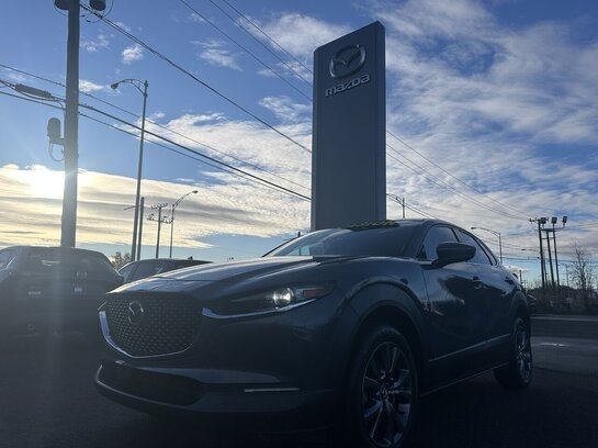 2020 Mazda CX-30 GT AWD TOIT MAGS CAMÉRA DE RECUL SIEGES CHAUFFANTS CUIR Grey