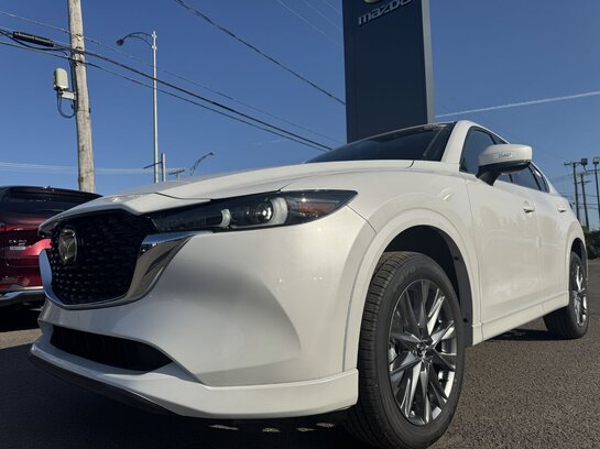MAZDA CX-5 GT TI 2025 Blanc rhodium métallisé MAZDA CX-5 GT TI 2025 Blanc rhodium métallisé