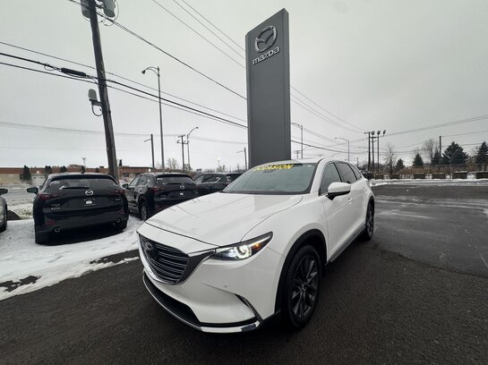 2020 Mazda CX-9 Signature AWD AUTO CUIR 6 PASSAGERS TOIT GPS White